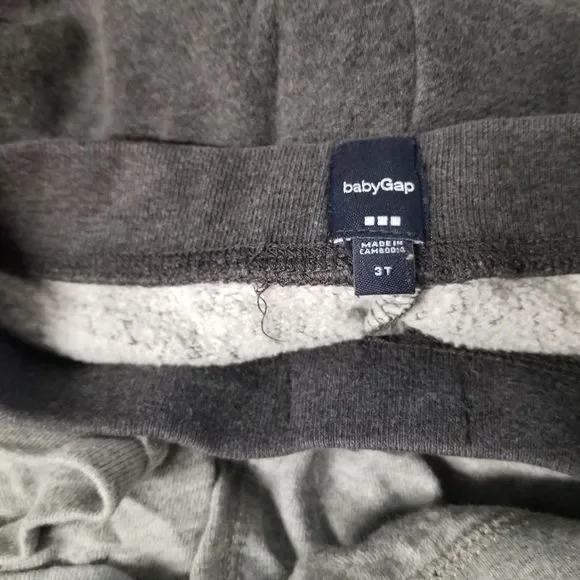 Gap Boys bundle 3T 3 years pants long sleeve kids gray not so mystery lot bundle - Picture 10 of 12